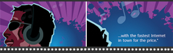 ATT Music Banner Ads