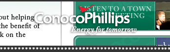 ConocoPhillips Online Ad Campaign