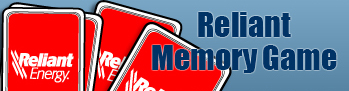 Reliant Memoru Game